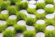 Các bước thi công trồng cỏ trên gạch bê tông giá rẻ