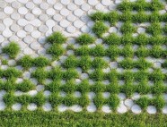 Điểm mạnh của gạch trồng cỏ bê tông
