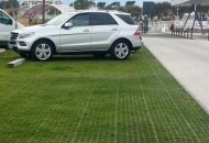 Công trình thi công gạch trồng cỏ bê tông cho bãi đỗ xe